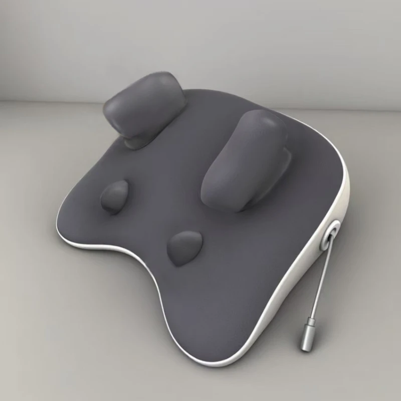 Oreiller de massage électrique sans fil voiture bureau maison masseur chauffant taille cou jambe cervicale Shiatsu pétrissage Relaxation